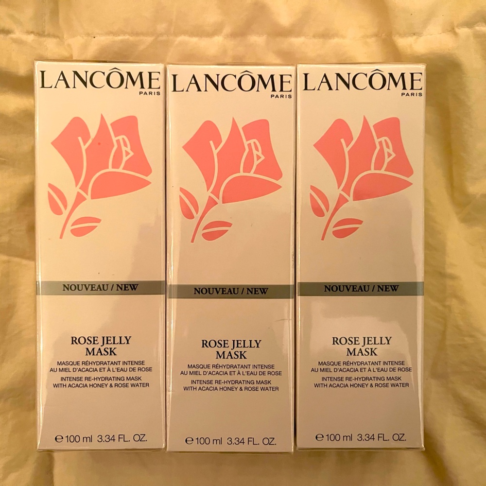UNOPENED Lancome Rose Jelly Mask Intense Re-Hydrating Mask 3.3ML